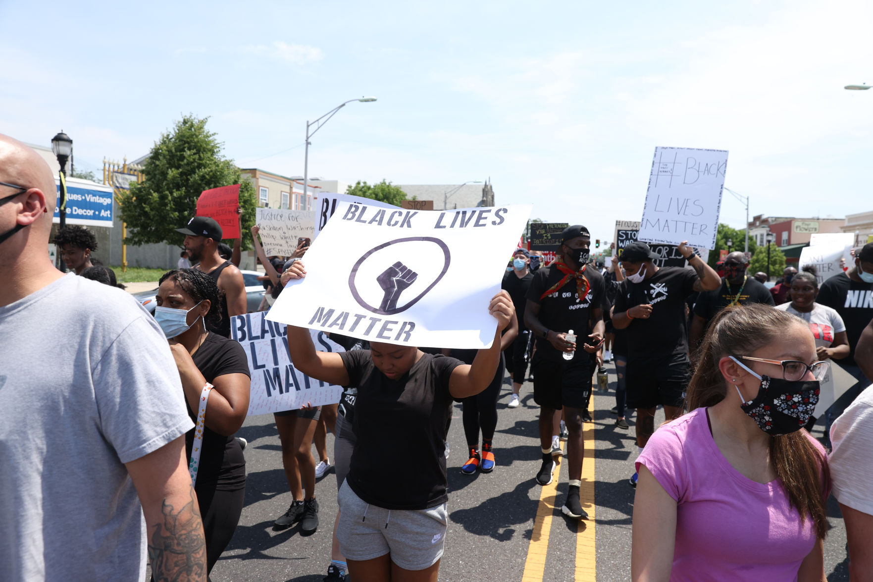 Vineland Protest
